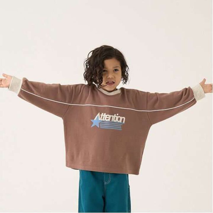 Pilling-Resistant Bi-Color Sweatshirt,Milky white, medium image number 6