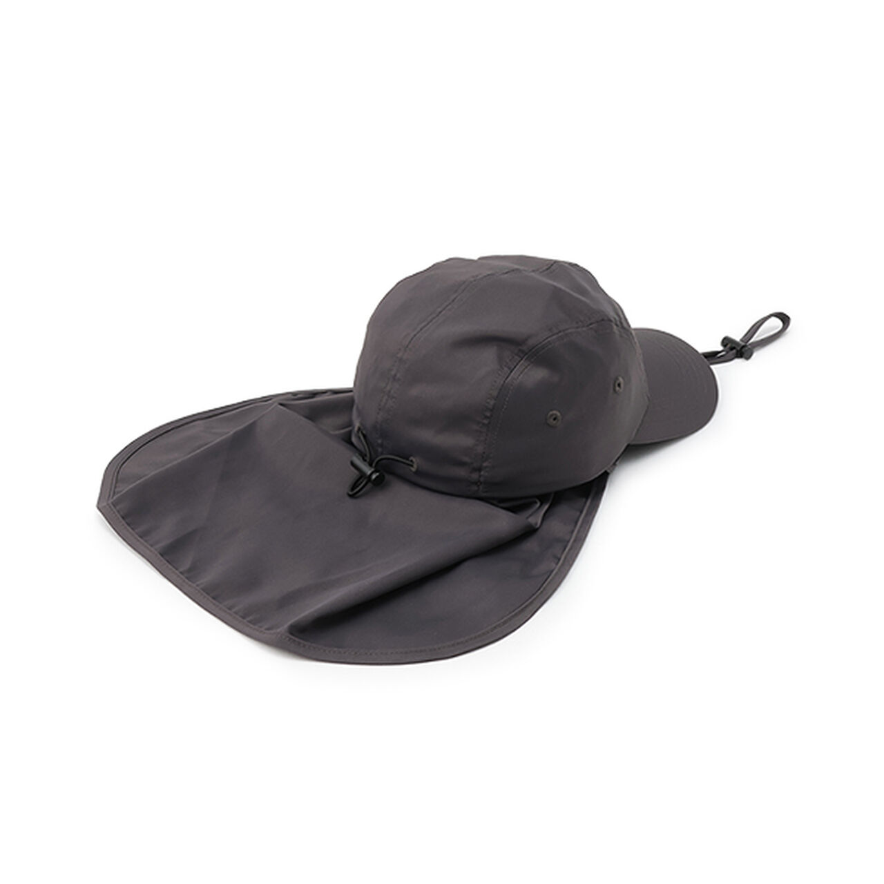 Water-Repellent Sunshade Jet Cap,Charcoal gray, large image number 17