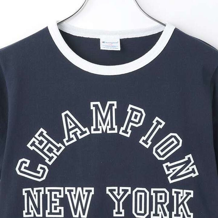 [Champion] Ringer Short Sleeve T-Shirt,Off white, medium image number 6