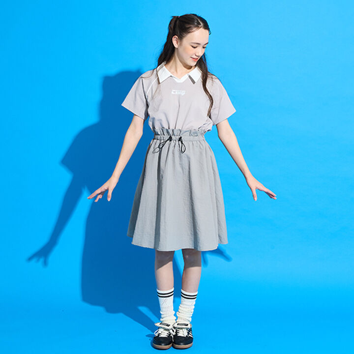 Knee-High Socks with Openwork Design and Stripes,Black, medium image number 1