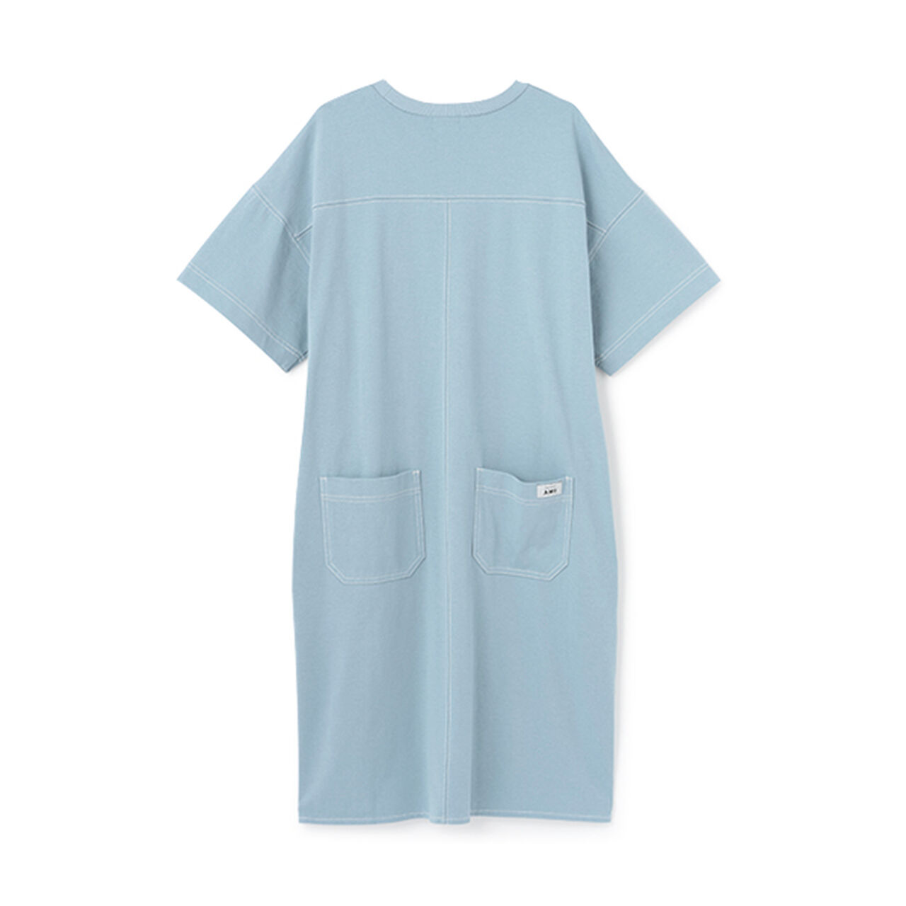 [AMI] Stitch Design T One-Piece Dress,Black, large image number 1