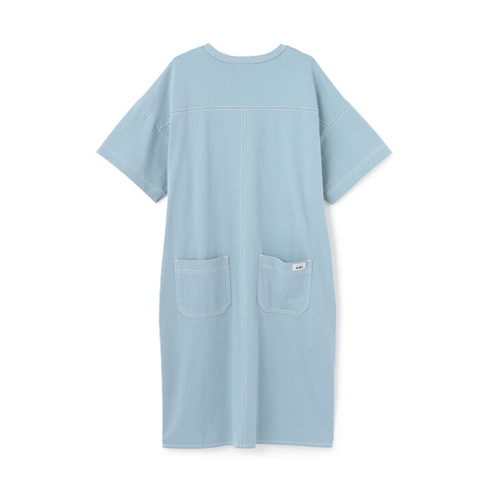 [AMI] Stitch Design T One-Piece Dress,Black, medium image number 1