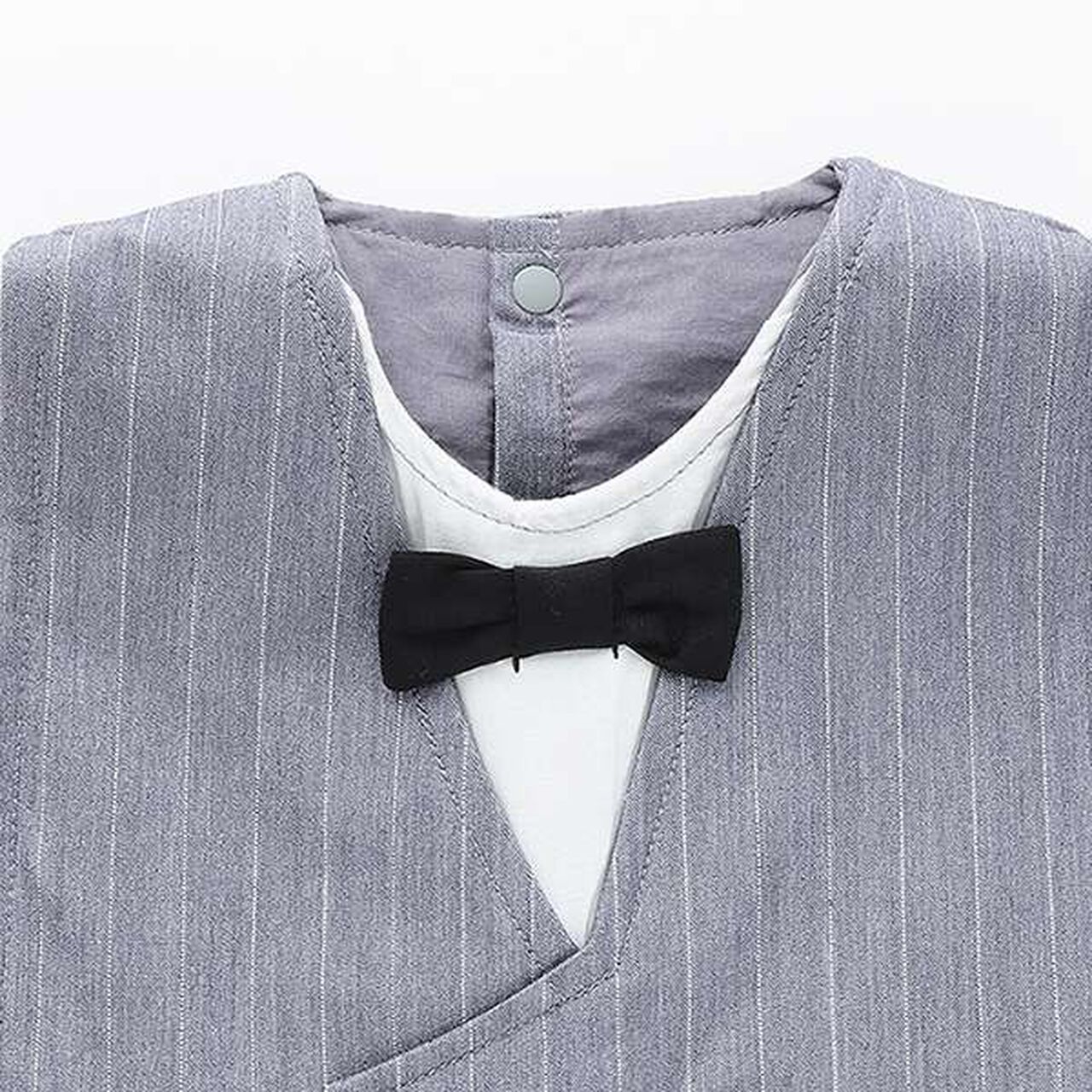 Boys Dressy Vest Set,Light gray, large image number 5
