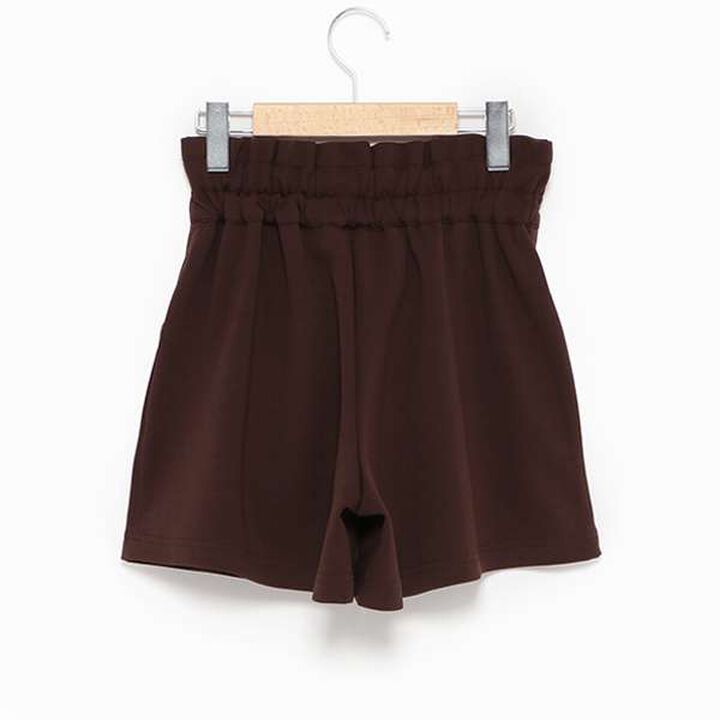 Cut High-Waist Shorts,Gray, medium image number 1