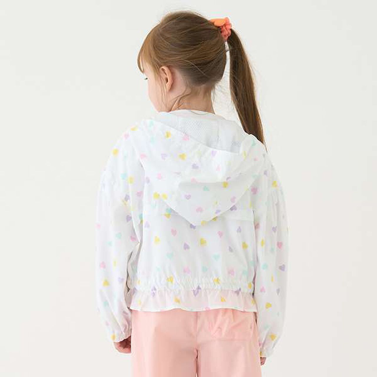 [Water-Repellent] Peplum Jacket,Pink, large image number 5