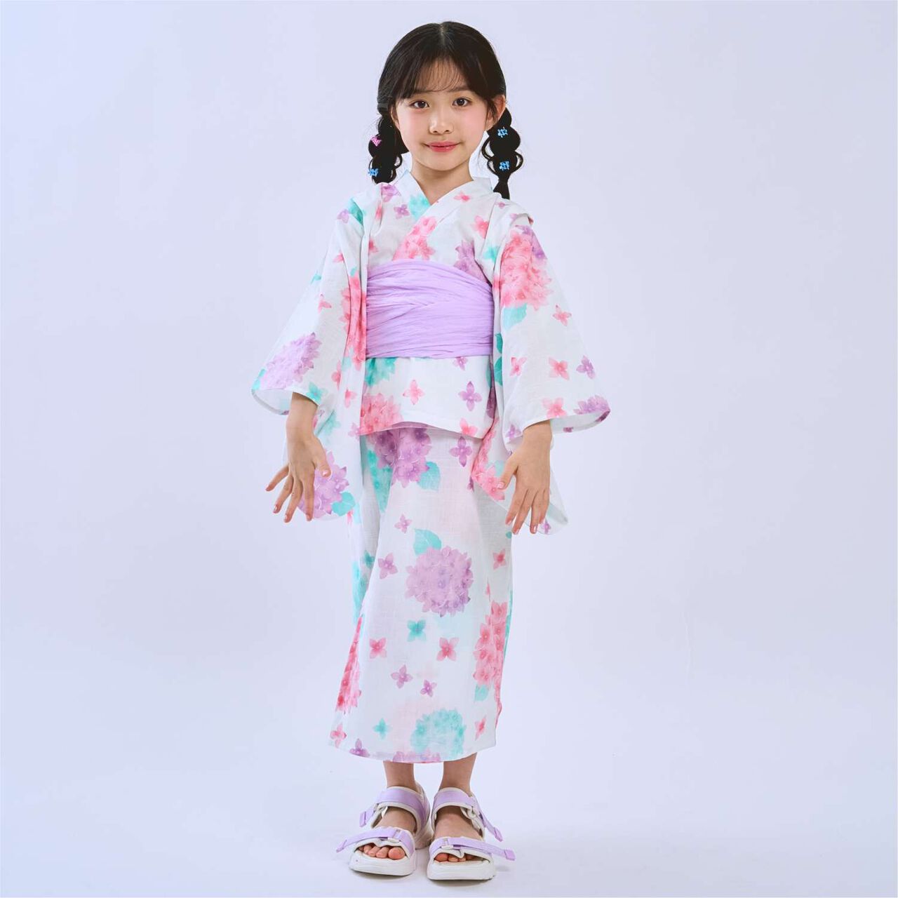 [Yukata] One-Piece Yukata Dress,Pearl white, large image number 0