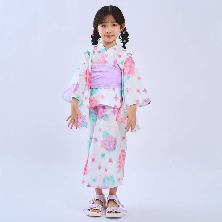 [Yukata] One-Piece Yukata Dress,Pearl white, medium image number 0