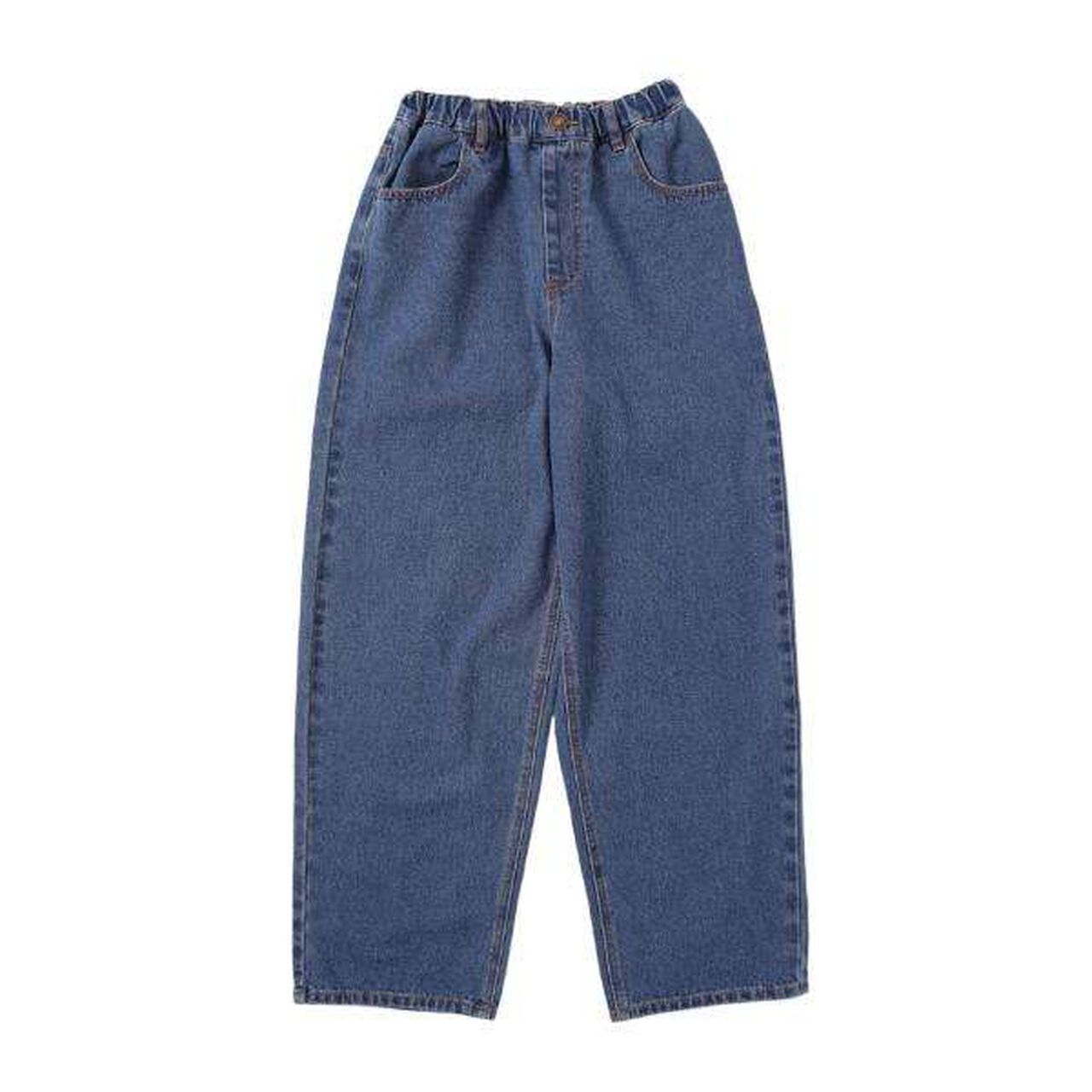 Denim Baggy Pants,Blue, large image number 7