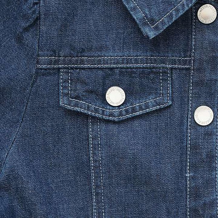 Volume Sleeve Flare One-Piece Dress,Blue, medium image number 5