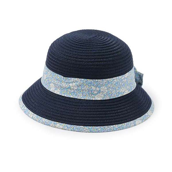 Washable Blade Liberty Ribbon Hat,Navy, medium image number 0