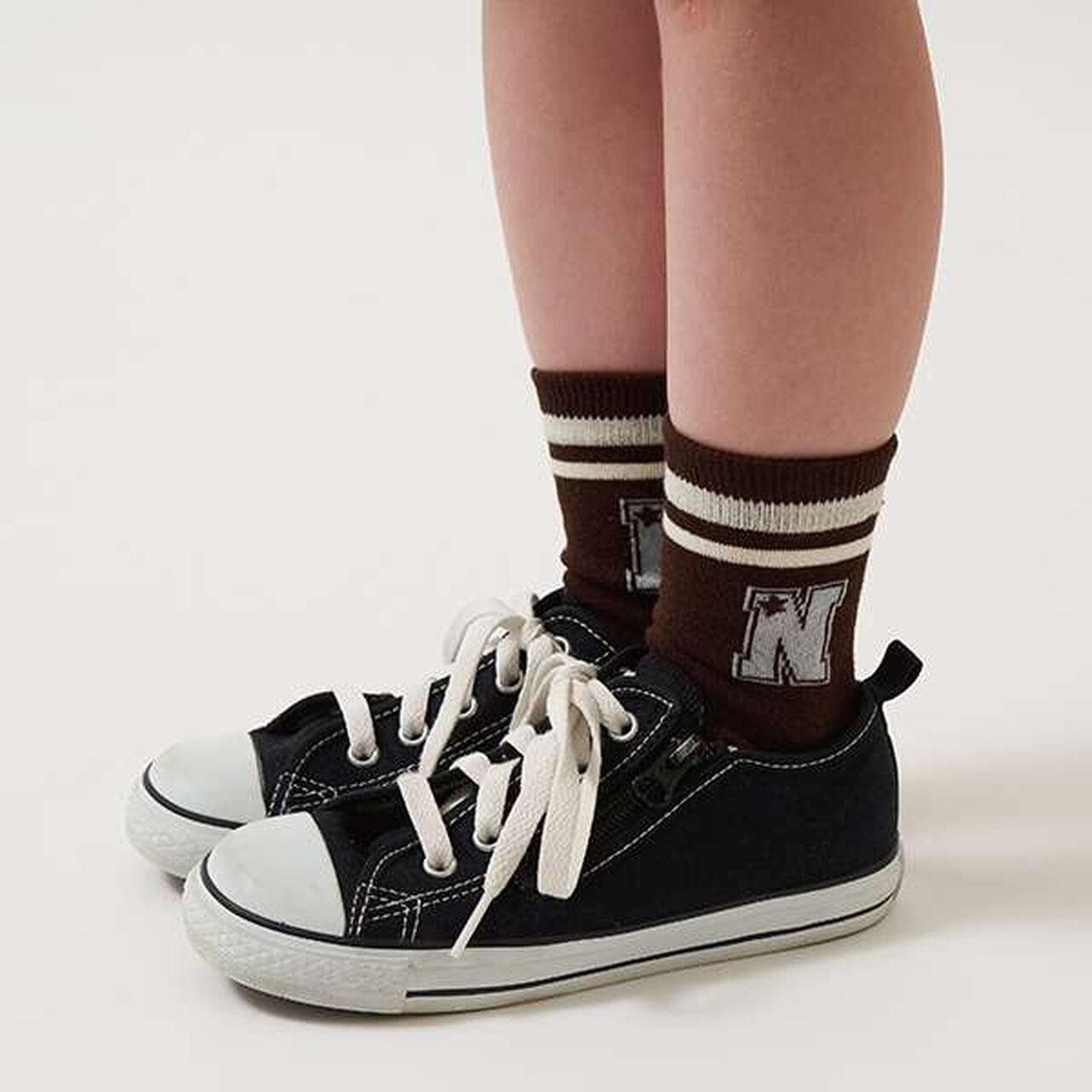College Assorted Crew Socks (Sepia),Dark brown, large image number 5
