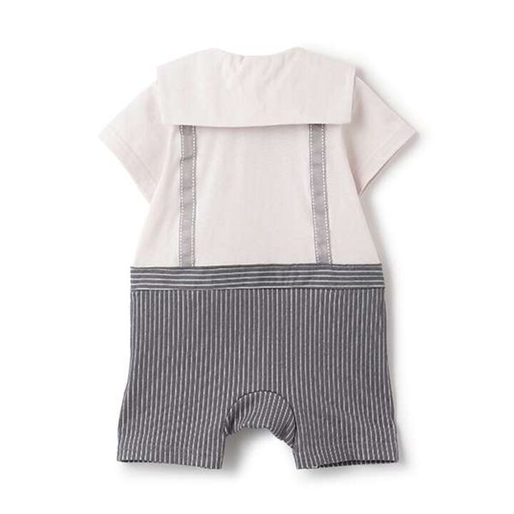 Short-Sleeve Dressy Coverall,Off white, medium image number 1