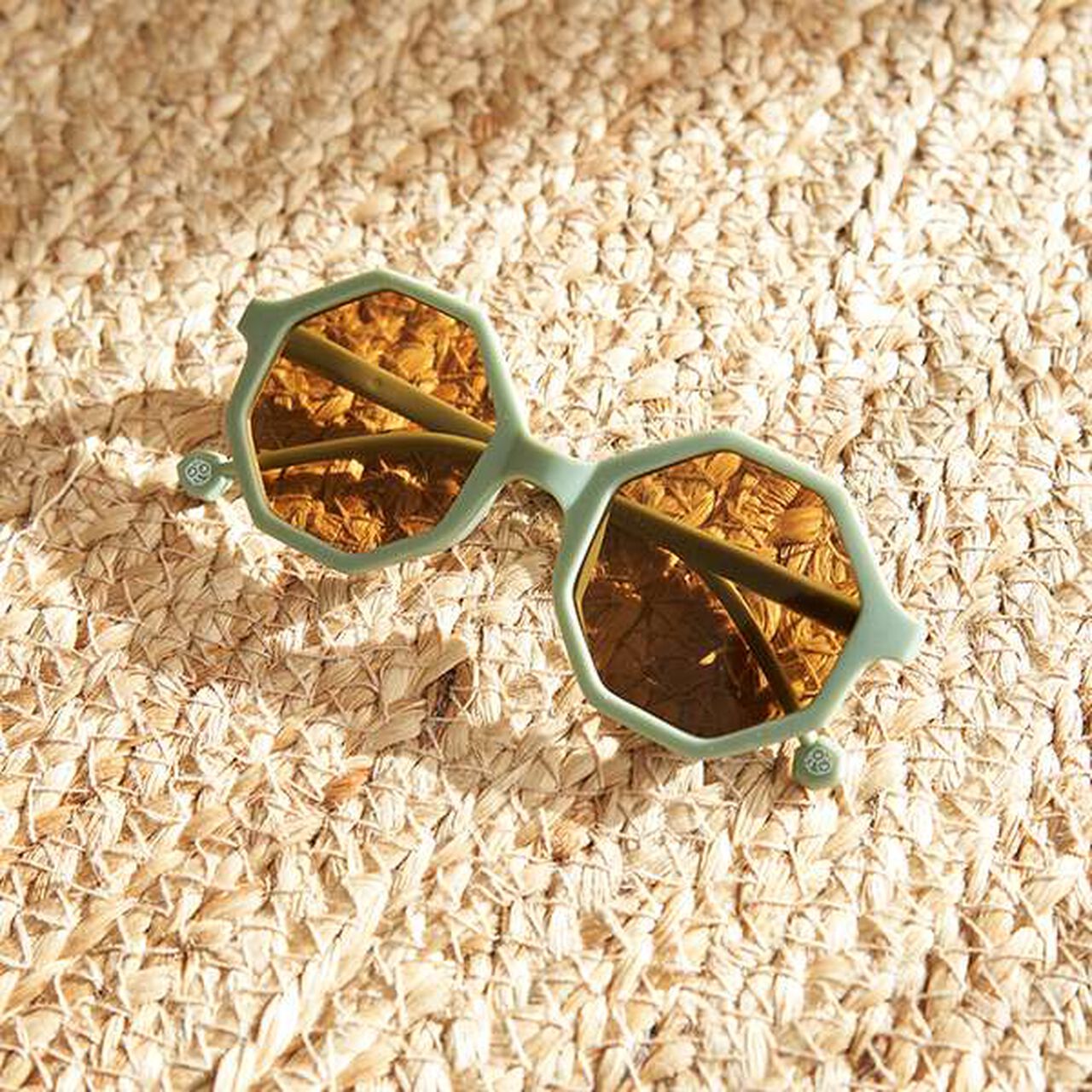 Octagon Sunglasses,White, large image number 11