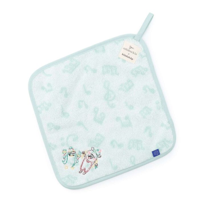 Korobokkuru Hand Towel,Sax blue, medium image number 1