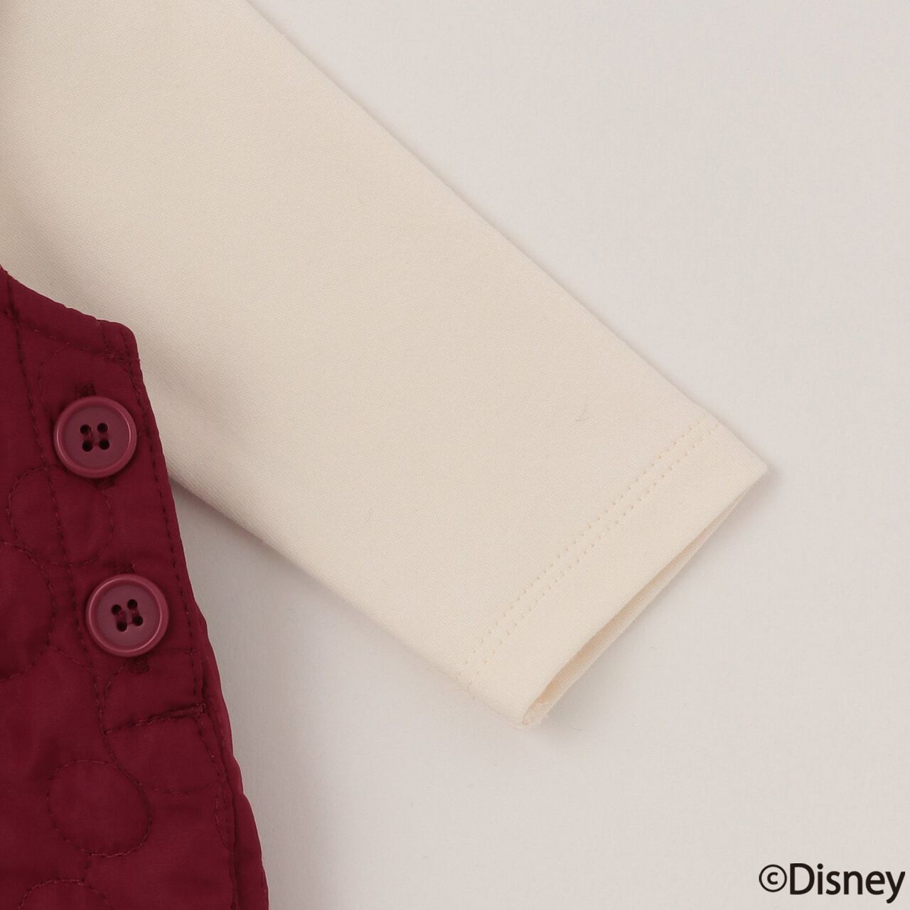 [Disney][Link] Quilted Jumper Skirt Set,Ivory, large image number 9