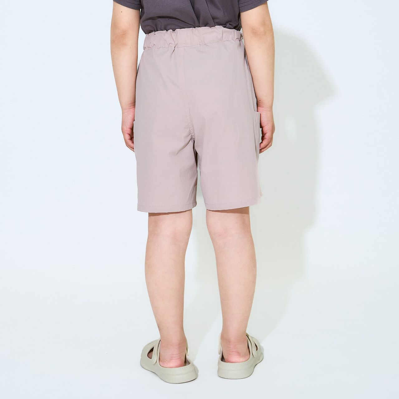 [Water-Repellent] Kids' Land and Water Use 4-Length Pants [Children's Clothing],Dark red, large image number 19