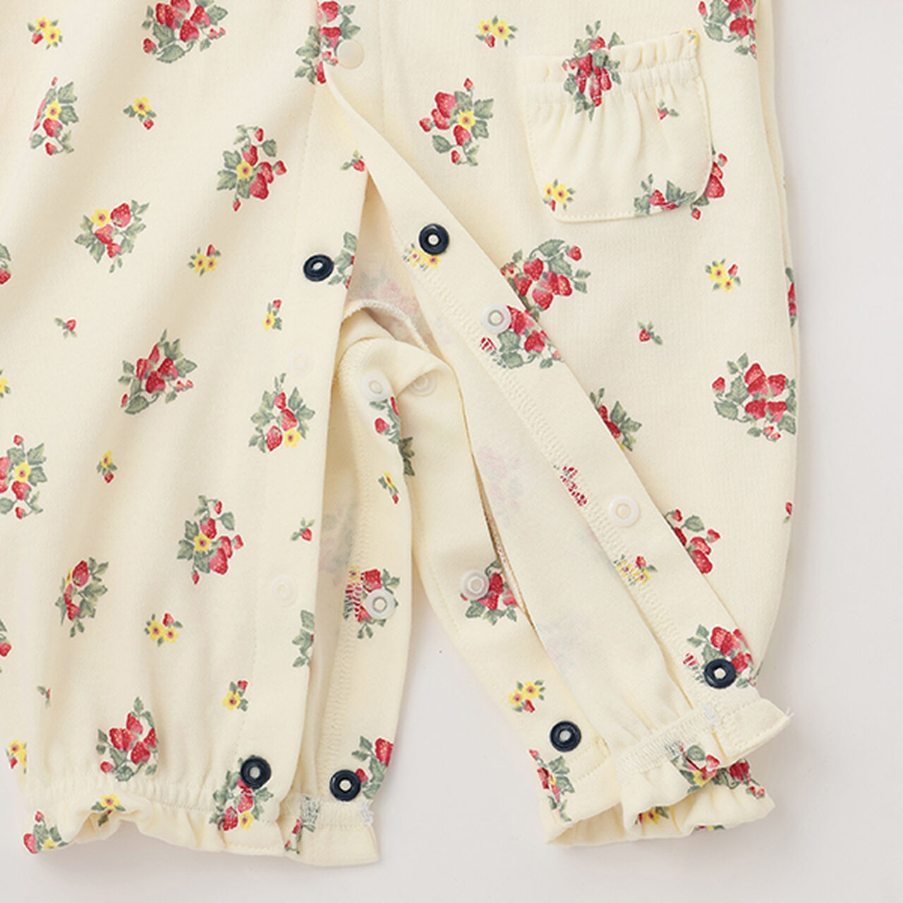 Organic Shoulder Frill 2-Way All-in-One,Red, large image number 9