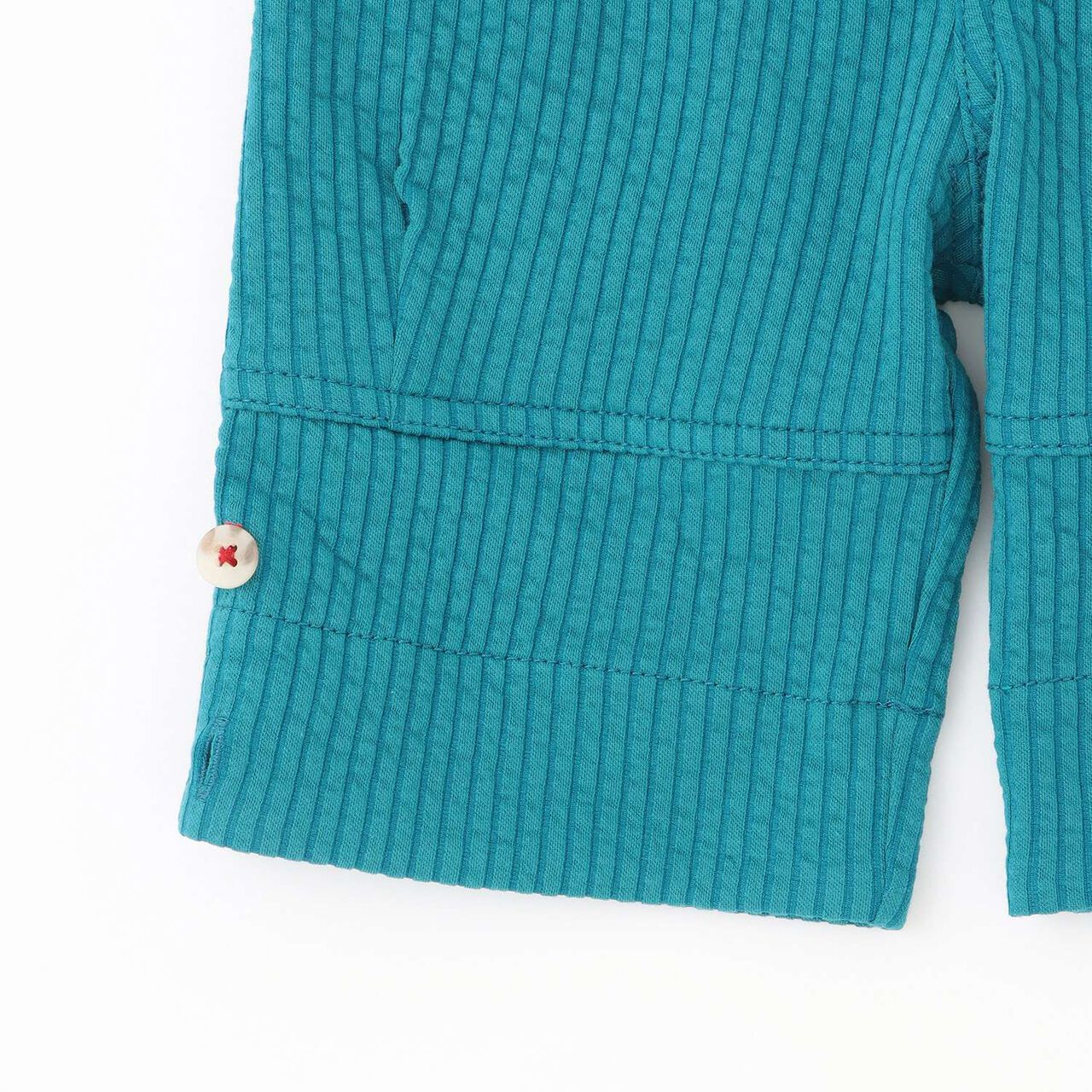 Stretch Soccer Marine Pants,Blue green, large image number 5