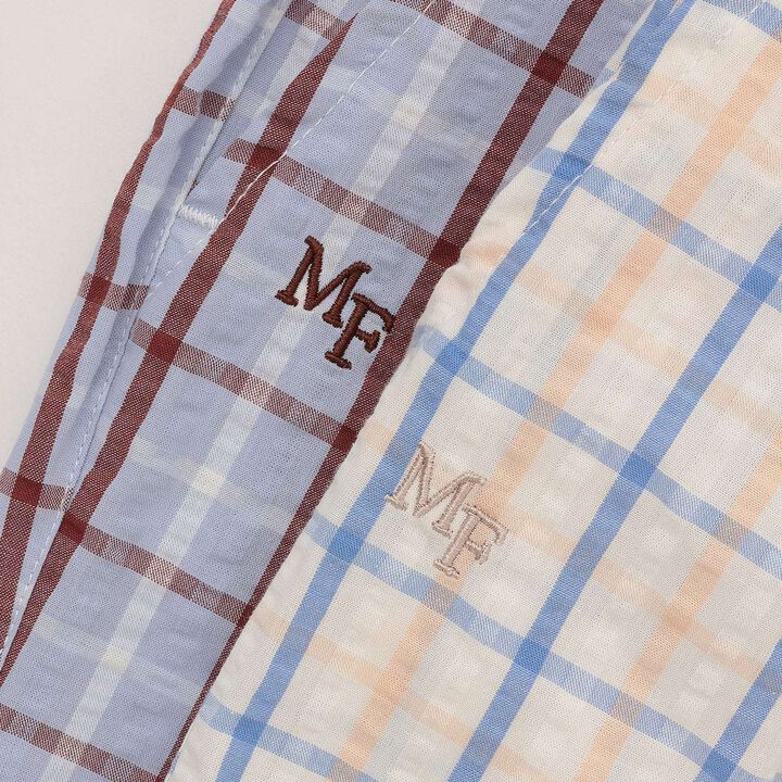 [Fujimoto Miki Collaboration] Boys Checkered Outfit Set,Pearl white, medium image number 18