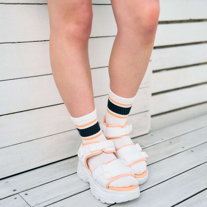 [LTXC] 厚底運動涼鞋,橙色, medium image number 0