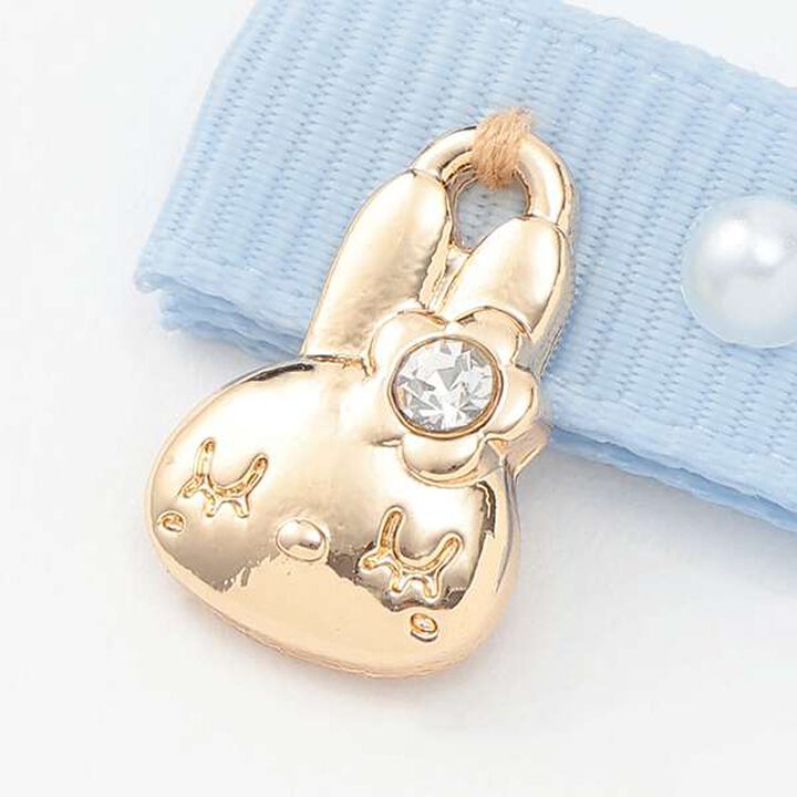 Strawberry Motif Hair Clip,Off white, medium image number 4