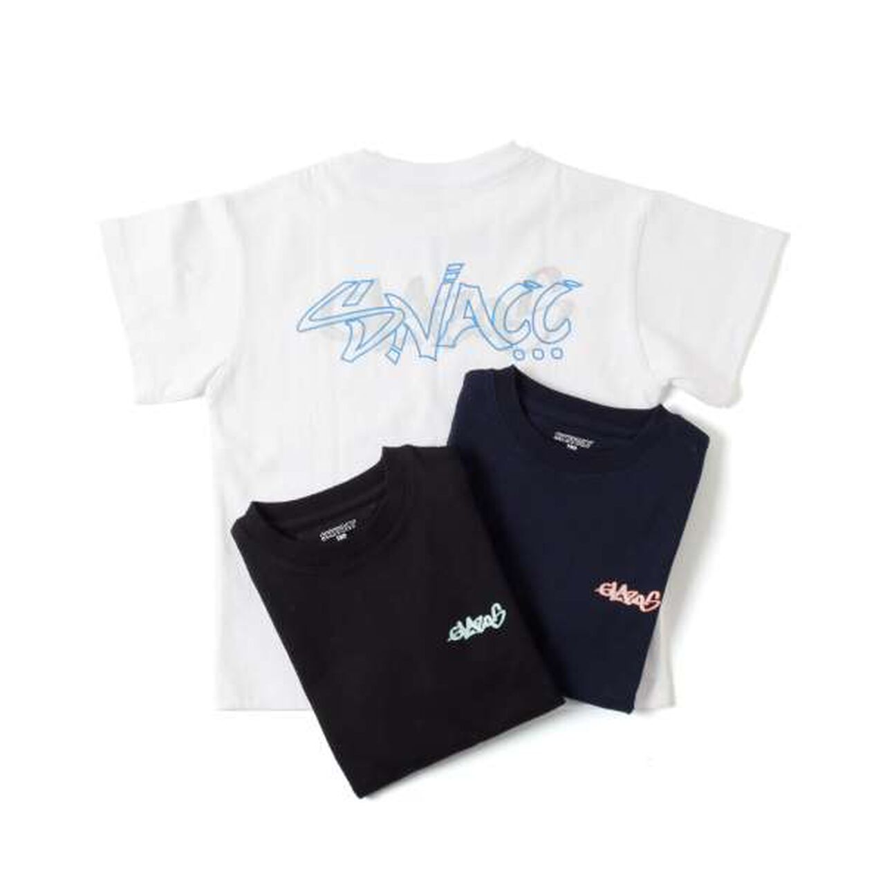 [SKIT0LY] Heavyweight Jersey Graffiti Printed T-Shirt,Navy, large image number 6