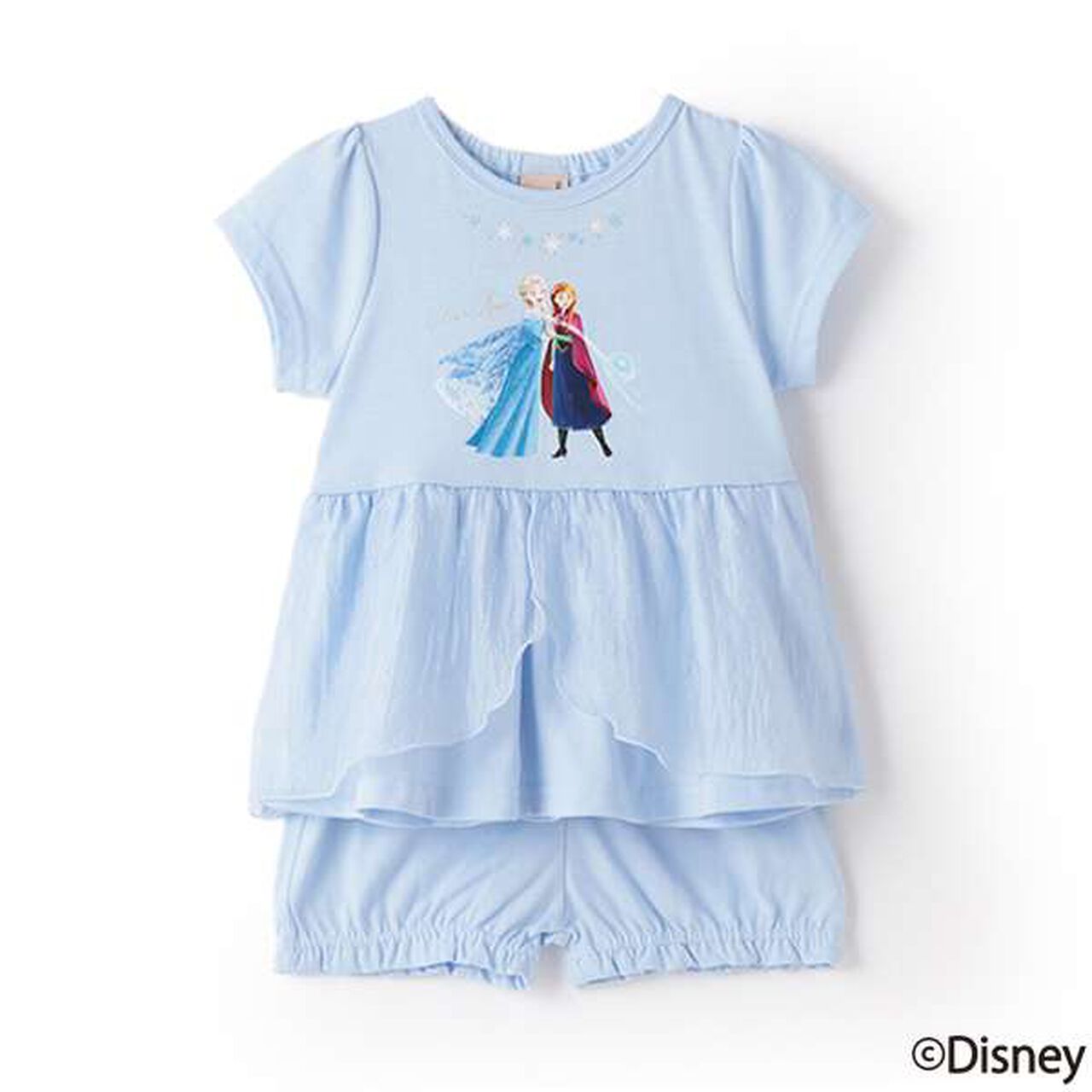 [Disney] Peplum Pajamas,Light blue, large image number 10