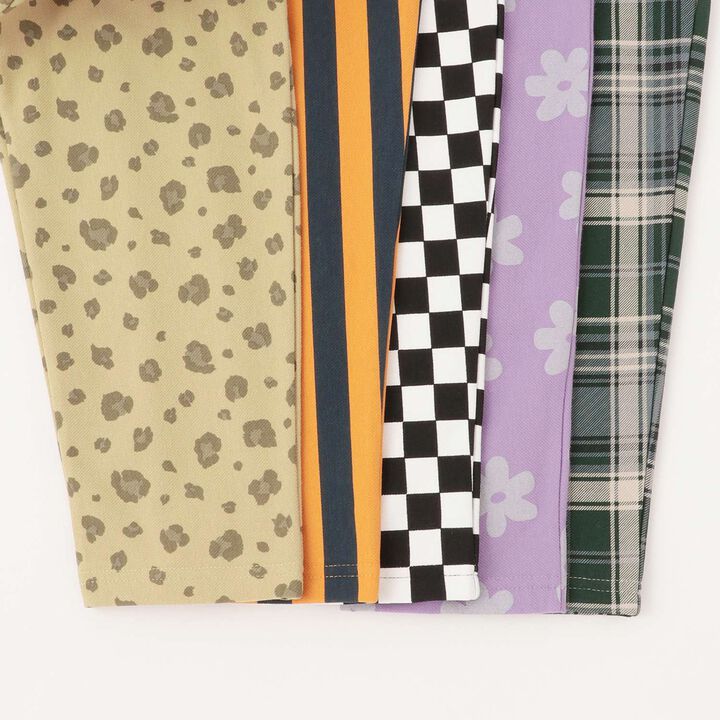 Cut Twill Tapered Pattern Pants,Beige, medium image number 9