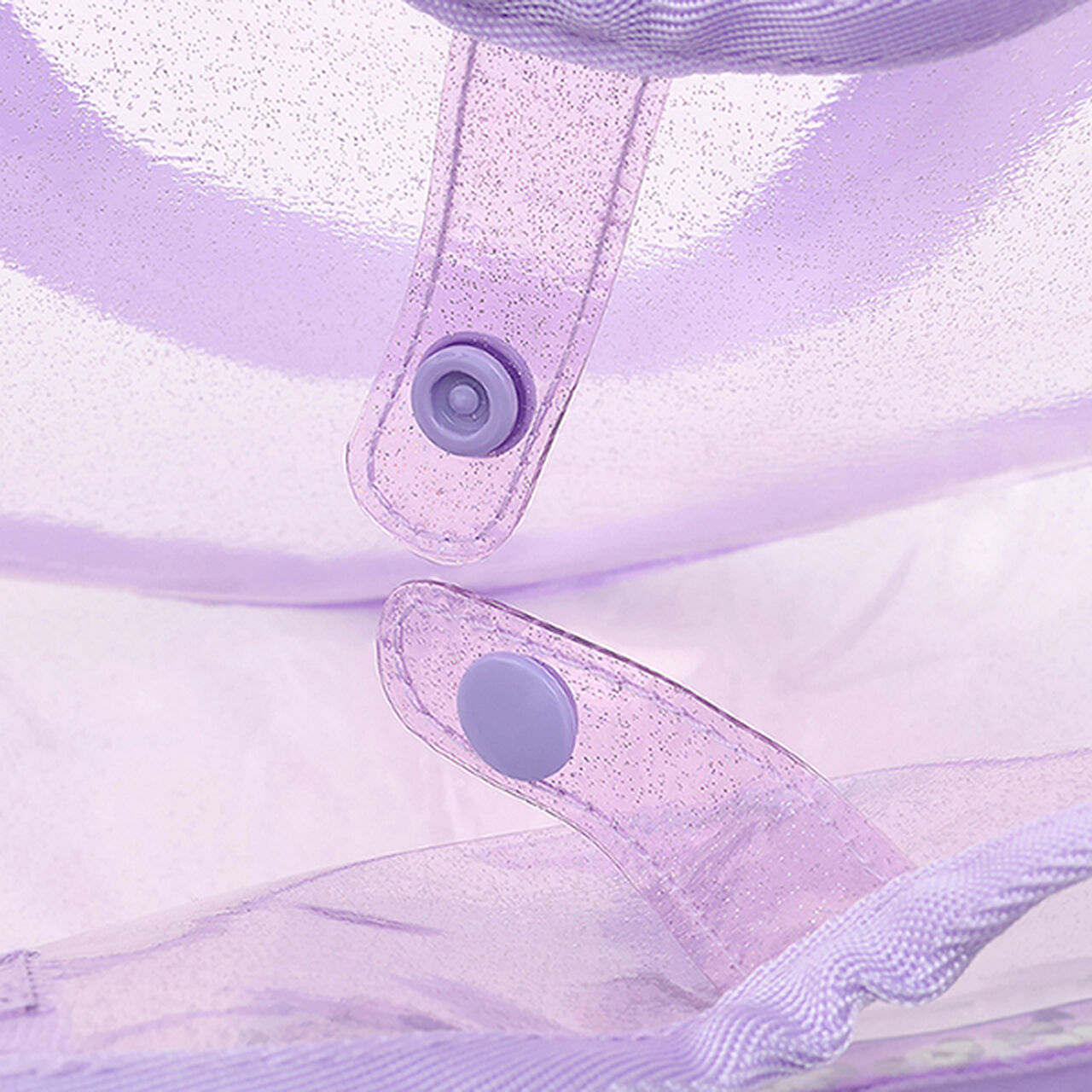 [Sanrio Characters] Sparkling Heart-Shaped Clear Bag,Light pink, large image number 15