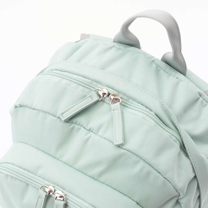 23L Water-Repellent Round Pouch School Backpack,Light blue, medium image number 2