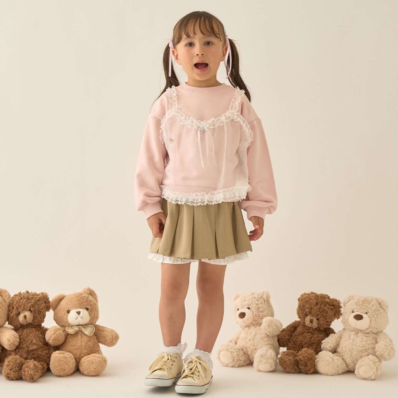 [Lycee Mine Ballet Series] Pleated Skirt (Inner Shorts Included),Charcoal gray, large image number 29