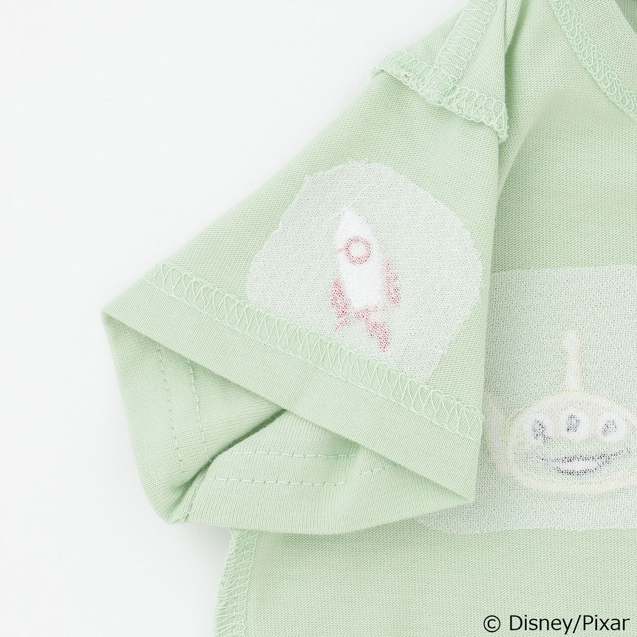 [Disney/Pixar] TOY STORY Appliqu&eacute; 2WAY Romper,Moss green, large image number 7