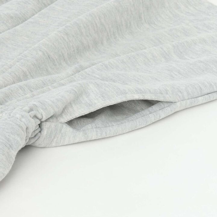 Sleeve Ribbon One-Piece Dress,Medium gray, medium image number 7