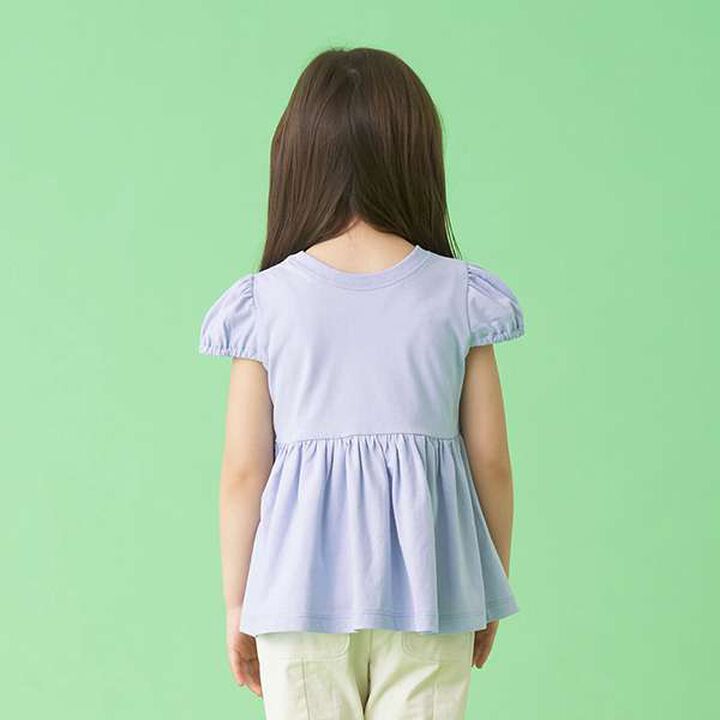 [Cool Touch] Either Way Is Fine Peplum T-Shirt,Silver gray, medium image number 6