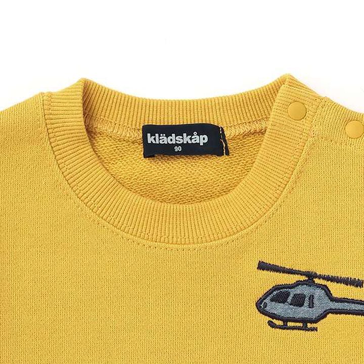 Vehicle Embroidery Sweatshirt,Red, medium image number 2