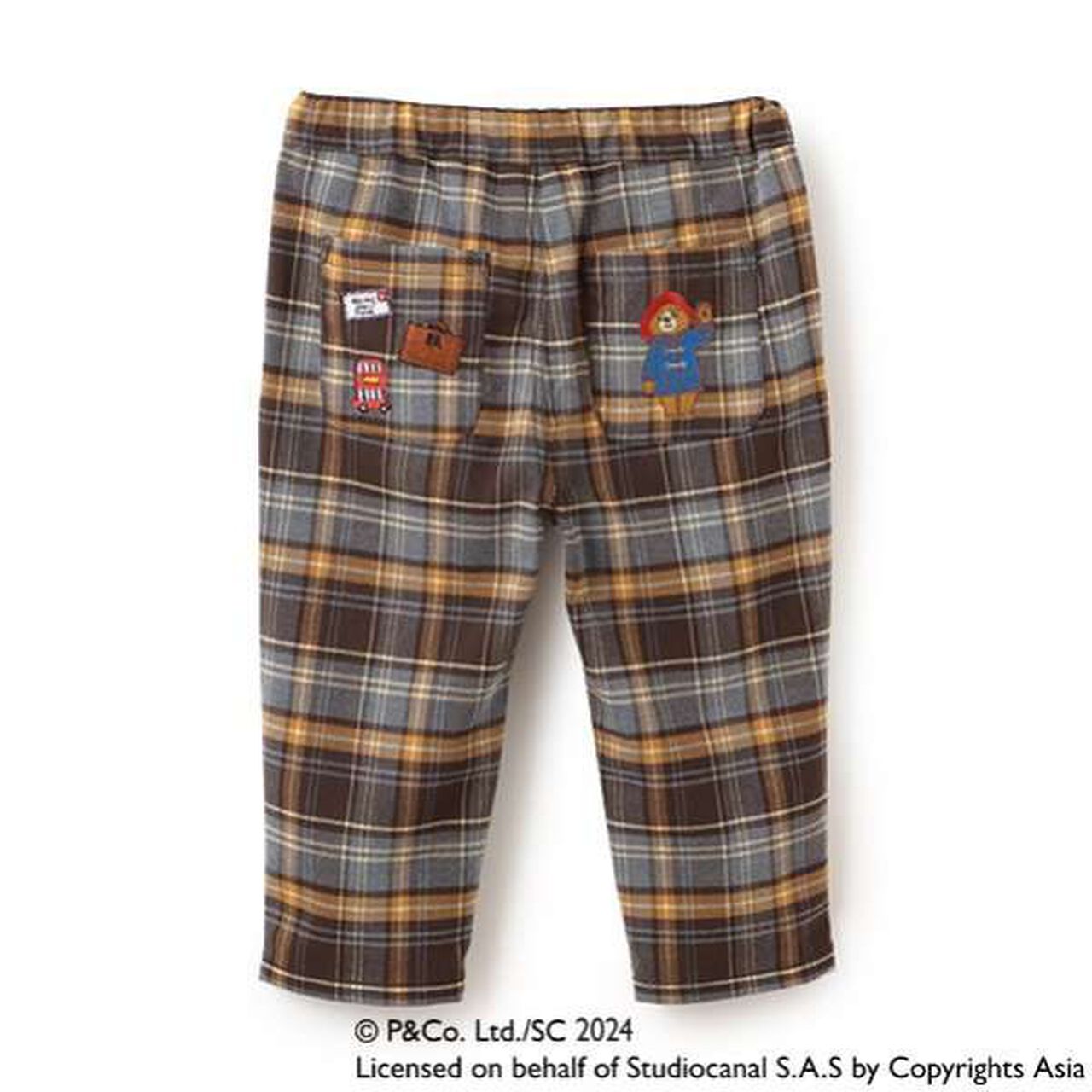 Paddington (TM) Pocket Embroidered Pants,Brown, large image number 14