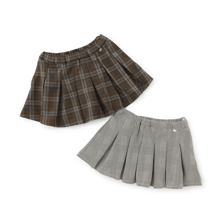Pleated Skirt-Pants,Gray, medium image number 16