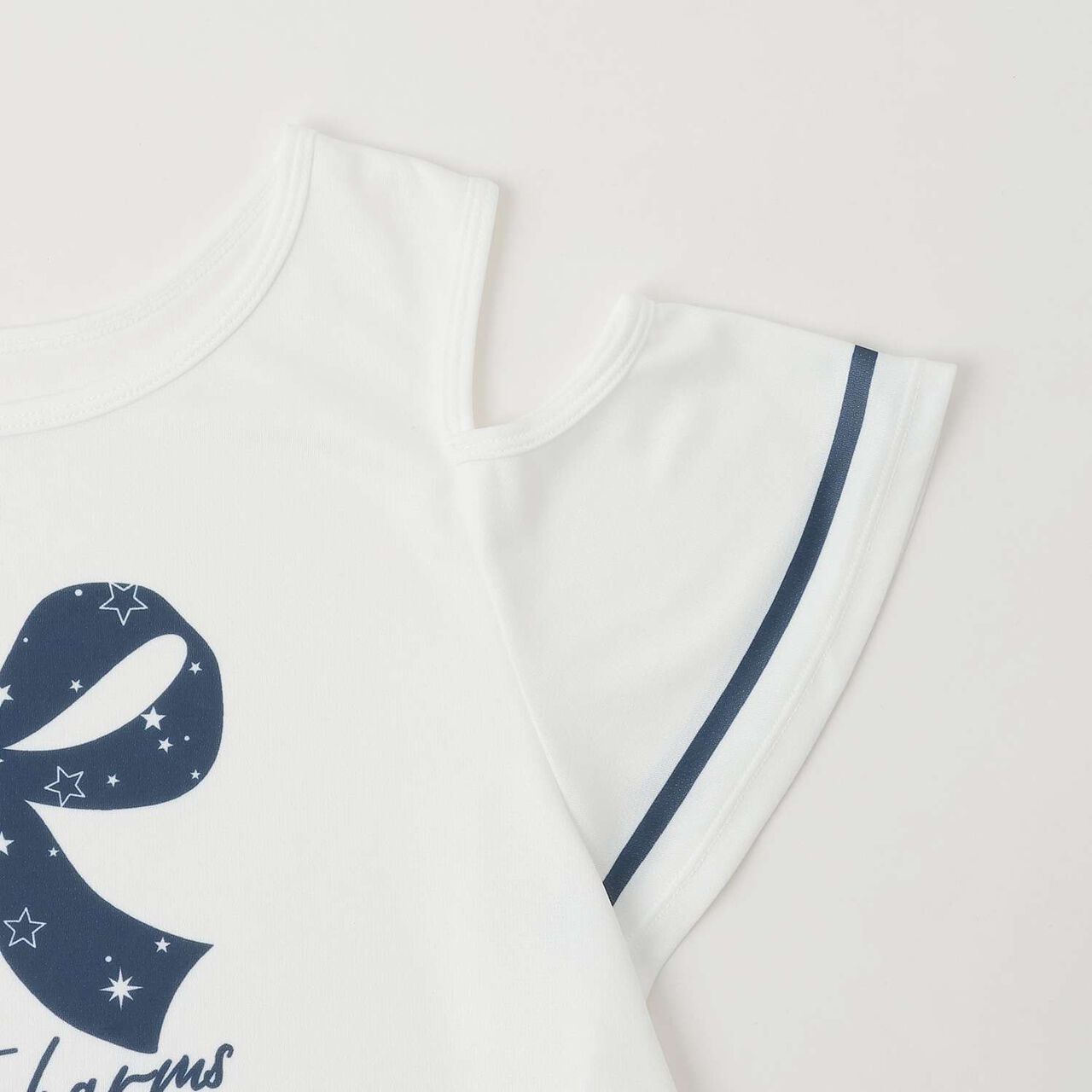 [SWIM] School-Approved Swimwear Set with T-Shirt,Navy, large image number 5