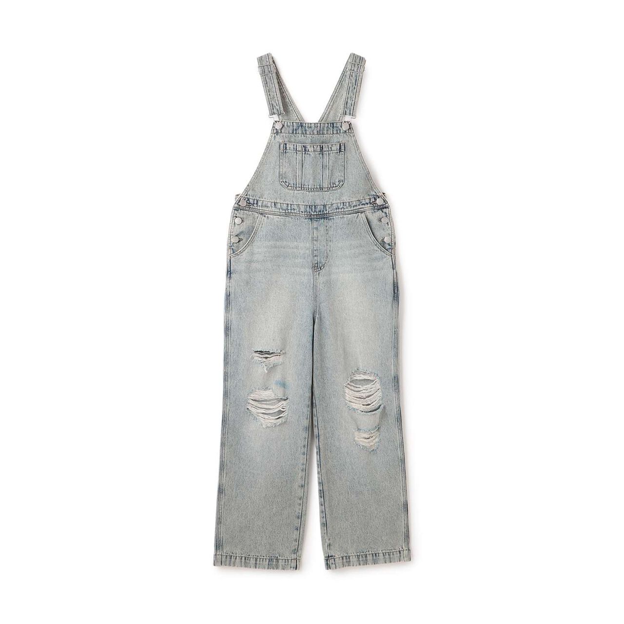 Basic Denim Overalls,Sax blue, large image number 8