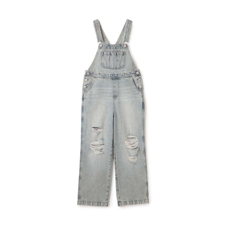 Basic Denim Overalls,Sax blue, medium image number 8