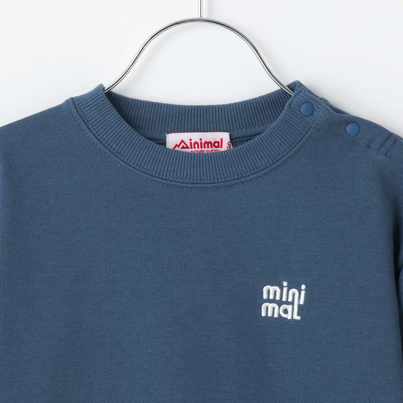 One-Point Fleece Pullover,Top gray, large image number 2