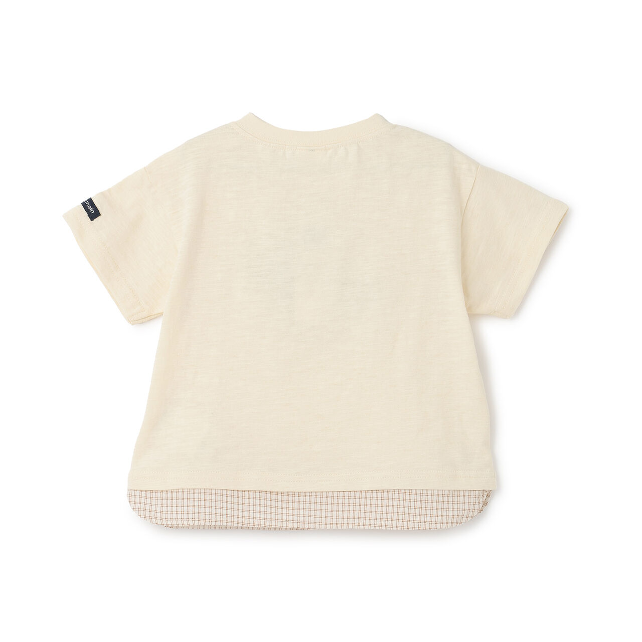 [Cool Touch] Marine Friends Appliqu&eacute; Short Sleeve T-Shirt,Golden tea, large image number 5