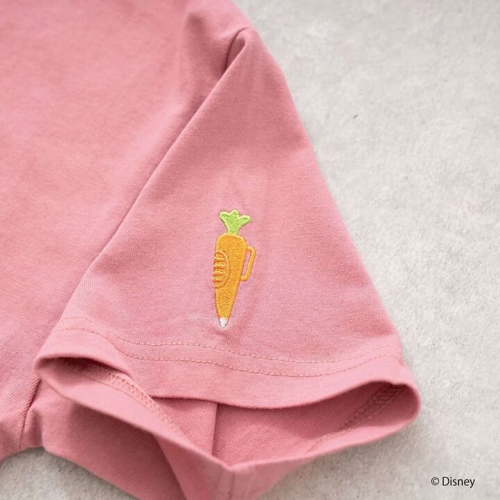 [Zootopia] Patch Embroidered Big Half T-Shirt,Green, medium image number 13