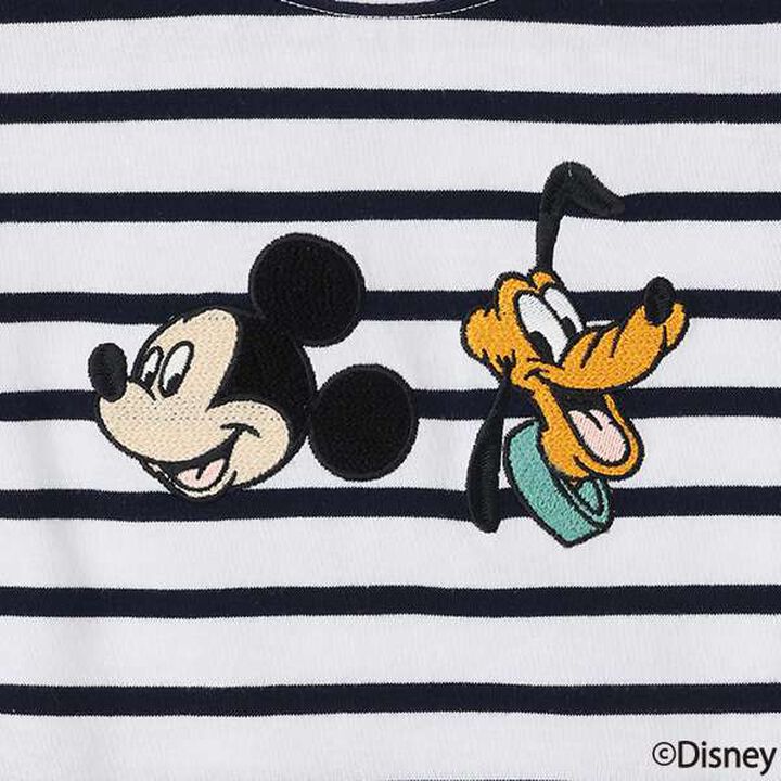 [Disney] Character Motif Short Sleeve T-Shirt,Purple, medium image number 19