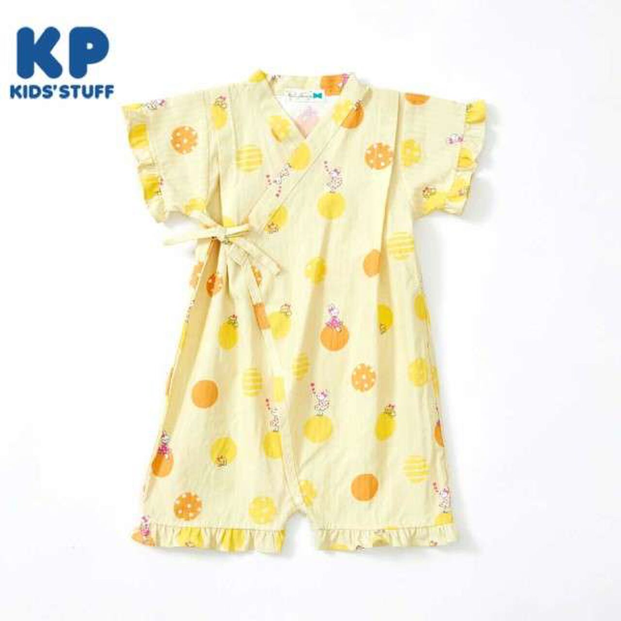 KP Polka Dot Pattern & Mimi-chan Jinbei All-in-One (Free),Pink, large image number 12