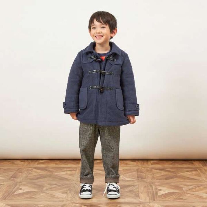 KP Boy Glen Check Jacquard Pants [90-140],Brown, medium image number 12