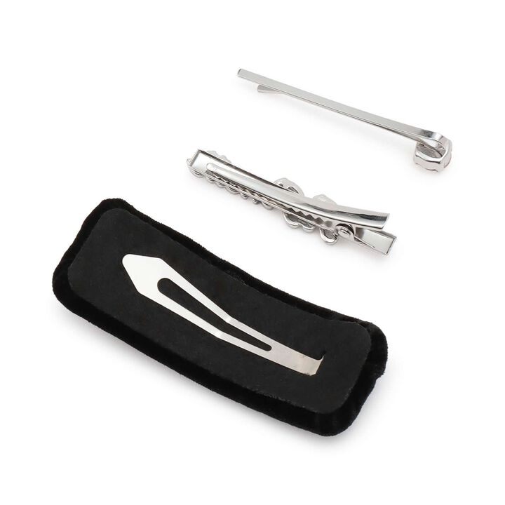 Assorted Bejeweled Hairpin Set,Black, medium image number 1