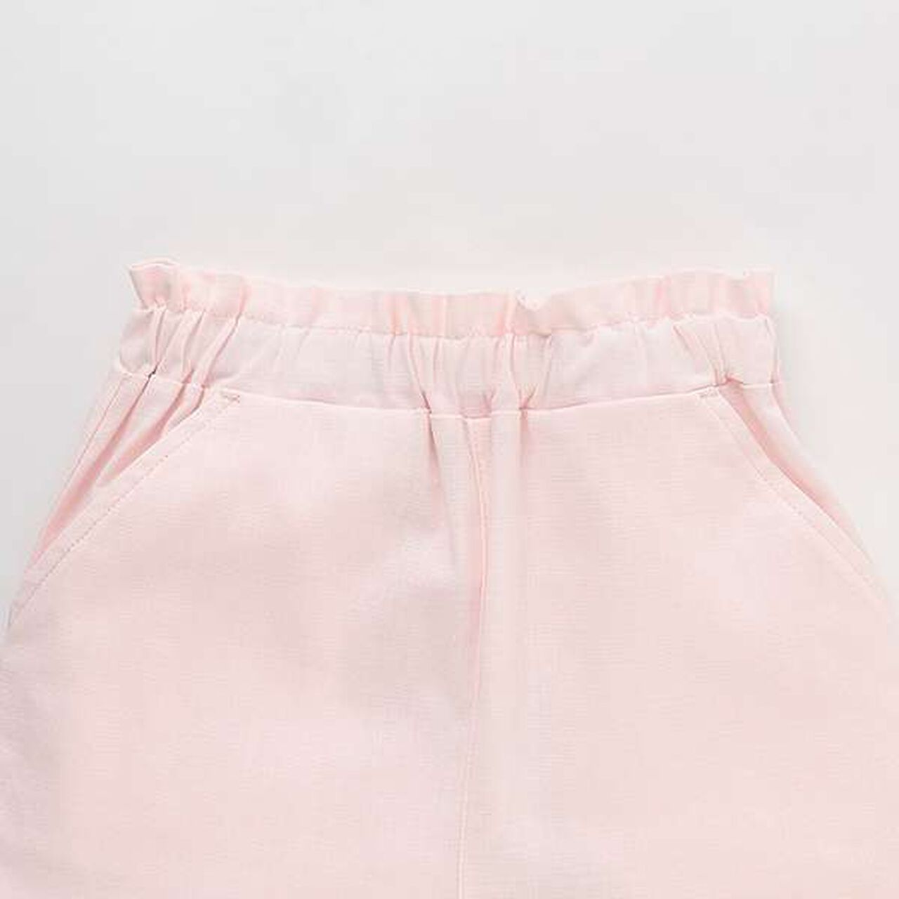 [Link] Side Lace Wide Pants (Kids),Pearl white, large image number 9
