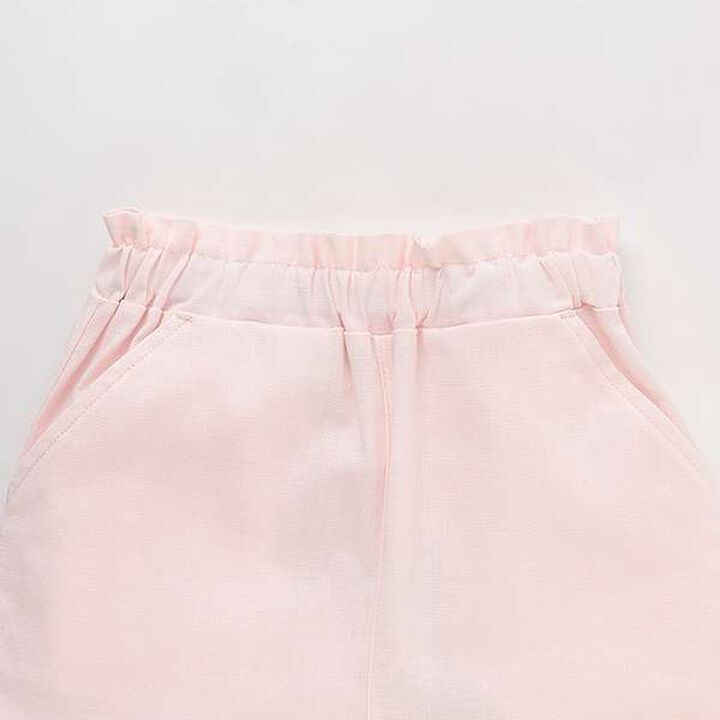 [Link] Side Lace Wide Pants (Kids),Pearl white, medium image number 9