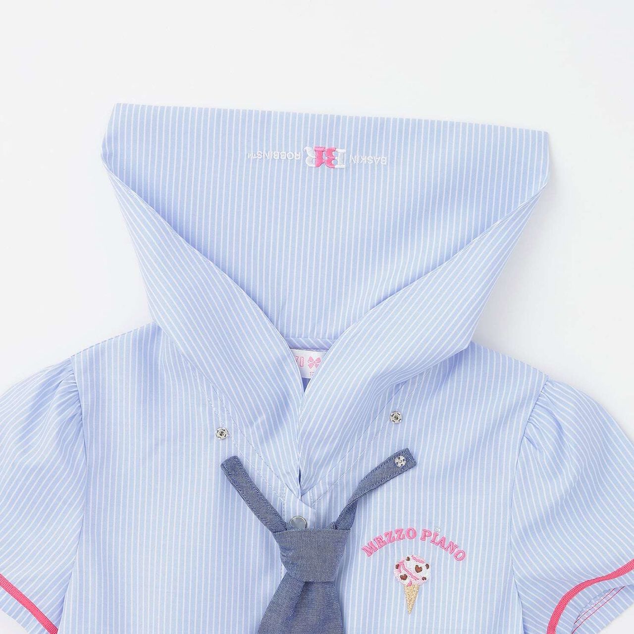 [31 Ice Cream] Sailor One-Piece Dress,Light khaki, large image number 8